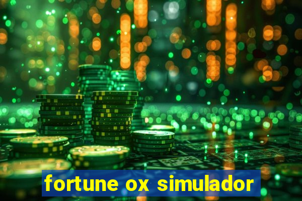 fortune ox simulador